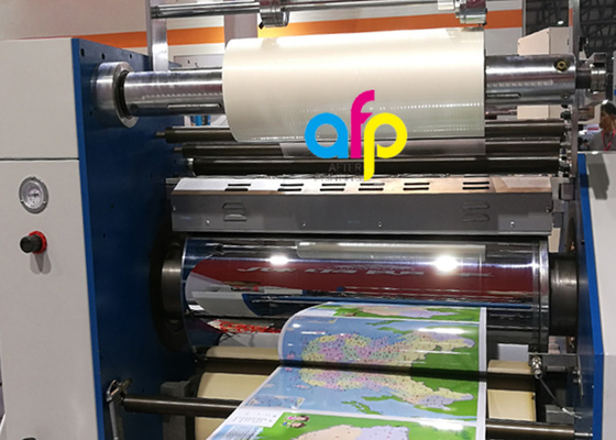 BOPP Luster Kết thúc Bóng cán màng bóng trong suốt