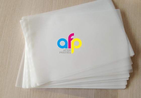 Bề ngoài mờ Pet Polyester Túi màng phim Đối với tài liệu Ảnh Menu