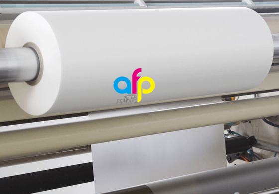BOPP Matte Lamination Film Tùy chỉnh độ dày và kích thước Semitransparent