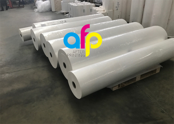 Cán màng mờ cao cấp, màng nhiệt trắng Bopp cho giấy / bìa