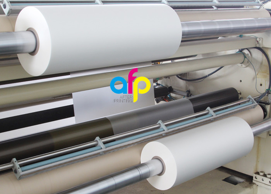 27 Micron Matte Lamination Film Rolls 700mm * 3000m / Kích thước cuộn tùy chỉnh