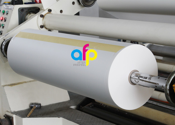 Double Sides Corona Premimum BOPP Matte Lamination Film For Book Cover