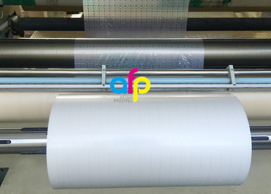 Phim Pet Hologpson tùy chỉnh, thiết kế laser tuyệt vời Phim bao bì nhựa
