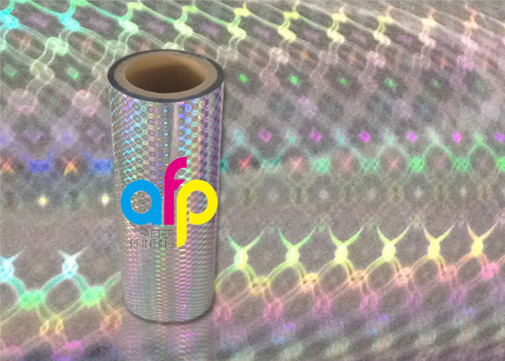 Hot Laser Hologpson Film Dàn Rainbow Chất liệu PET trong suốt