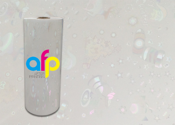 Phim ảnh ba chiều bằng Laser Polyester 22 Micron Độ dày 10 - 18mpa Áp suất hợp chất