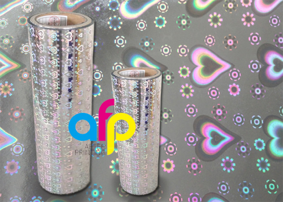 Laser Holographic cán màng nhựa in kim loại cho bao bì quà tặng