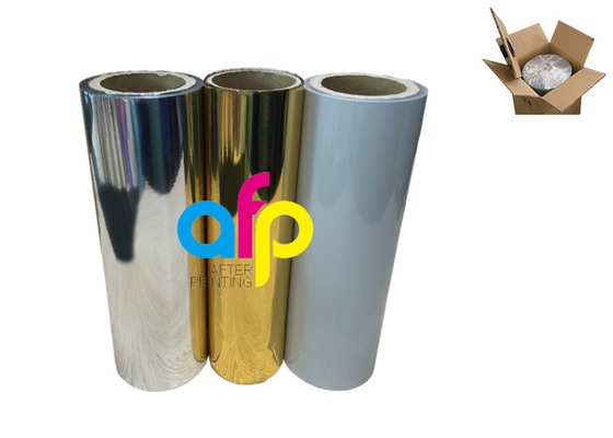 Phim Polyester tùy chỉnh kim loại hóa Cả hai mặt được xử lý