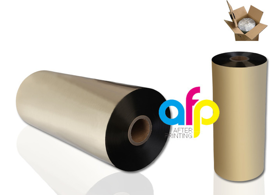 22micron PET kim loại mờ cán màng cho in / bao bì