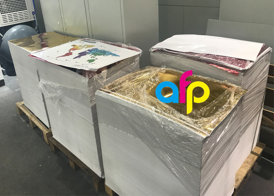 22micron PET kim loại mờ cán màng cho in / bao bì