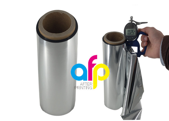 25 micron tráng màng polyester, cuộn màng polyester nóng