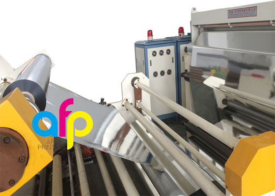 Pet Gold Silver Polyester Metalized Thermal Lamination Film Roll Corona Xử lý