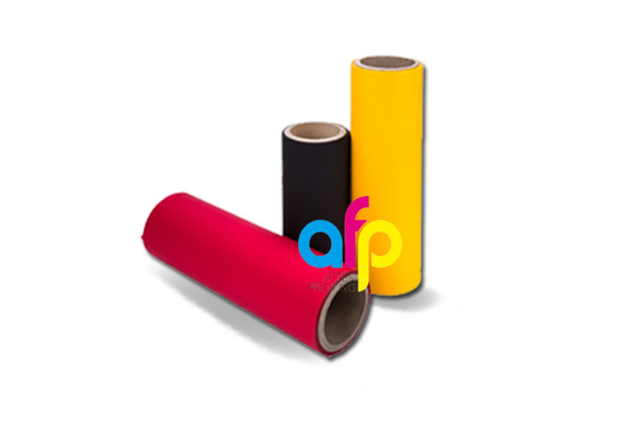 Màu đỏ 35 Micron Matte Lamination Film Roll Eco Friendly Soft Touch Chất liệu