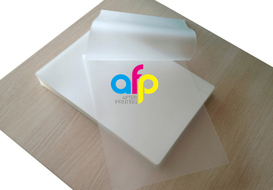60 ~ 350 Micron Glossy Pet Polyester Túi màng cho tài liệu Ảnh Menu