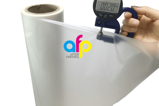 20micron Matte Lamination Film 500mm * 3000m Kích thước cuộn Chứng nhận của SGS