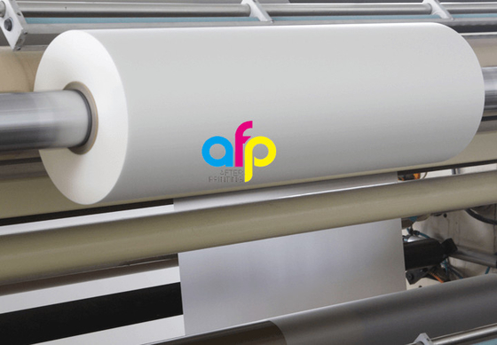 BOPP Heat Matte Lamination Roll 600mm * 4000m Kích thước cho gói